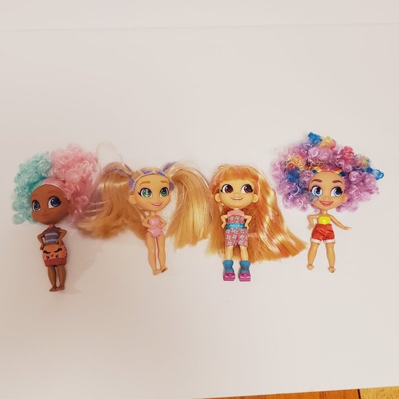 Lot of 4 Hairdorables toddler dolls - Picture 2 of 11